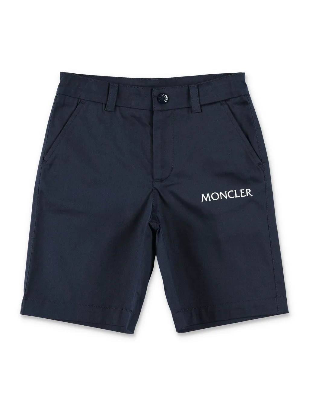 Moncler Enfant Logo Printed Shorts
