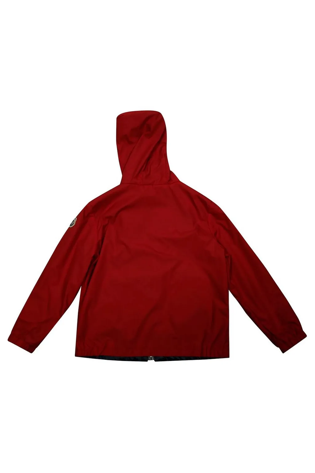 Moncler Enfant Logo Patch Reversible Hooded Jacket