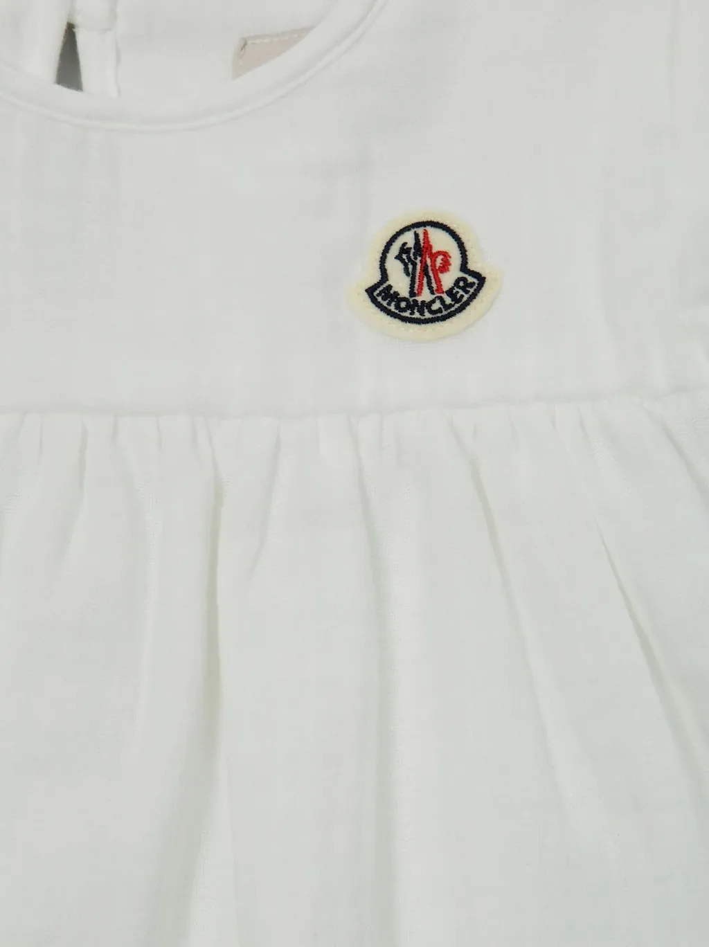 Moncler Enfant Logo Patch Dress