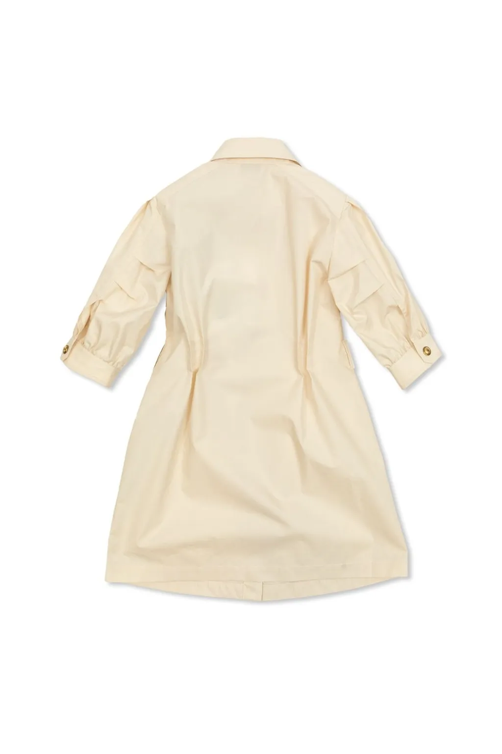 Moncler Enfant Logo Patch Shirt Dress