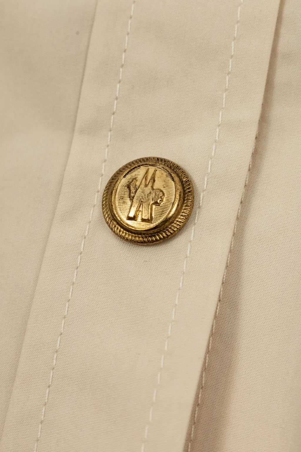 Moncler Enfant Logo Patch Shirt Dress