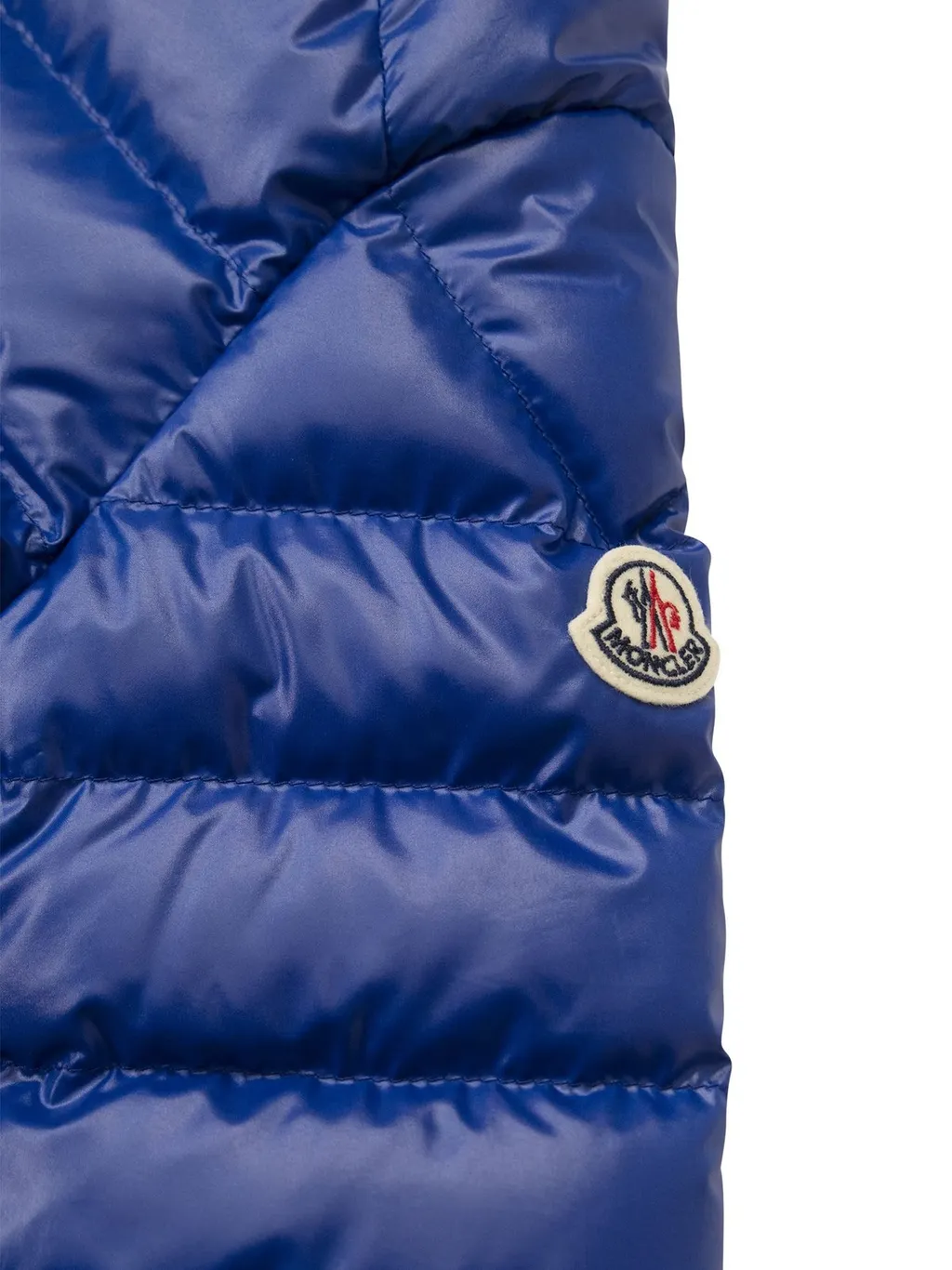 Moncler Enfant Bourne Zip-Up Down Jacket