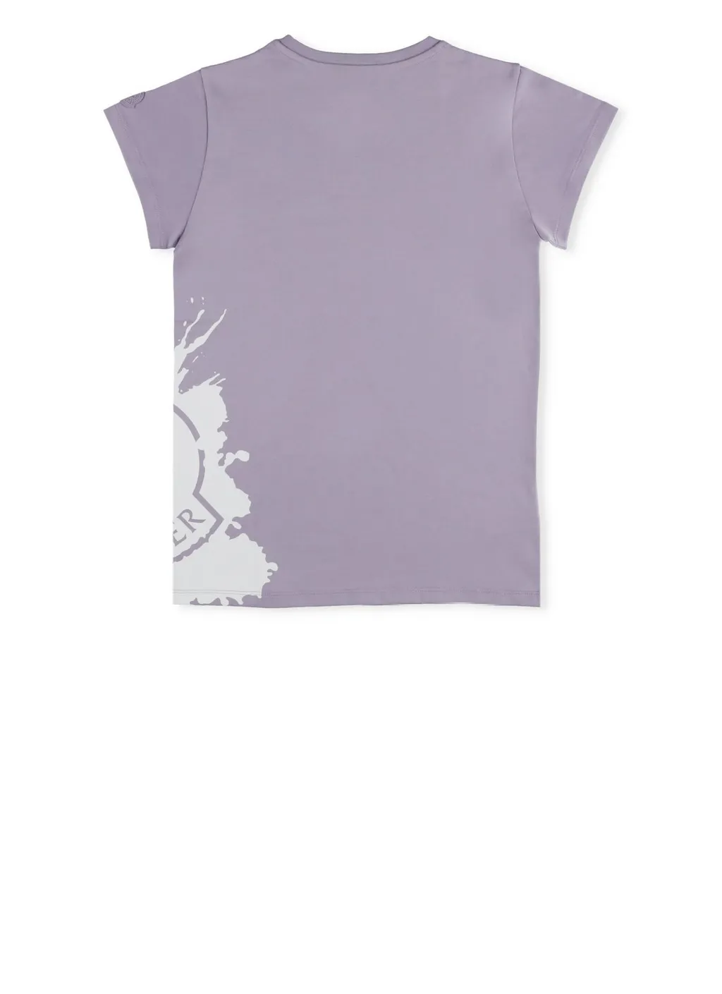 Moncler Enfant Logo Printed Crewneck T-Shirt