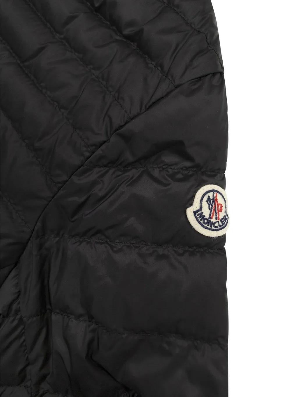 Moncler Enfant Logo Patch Padded Down Jacket