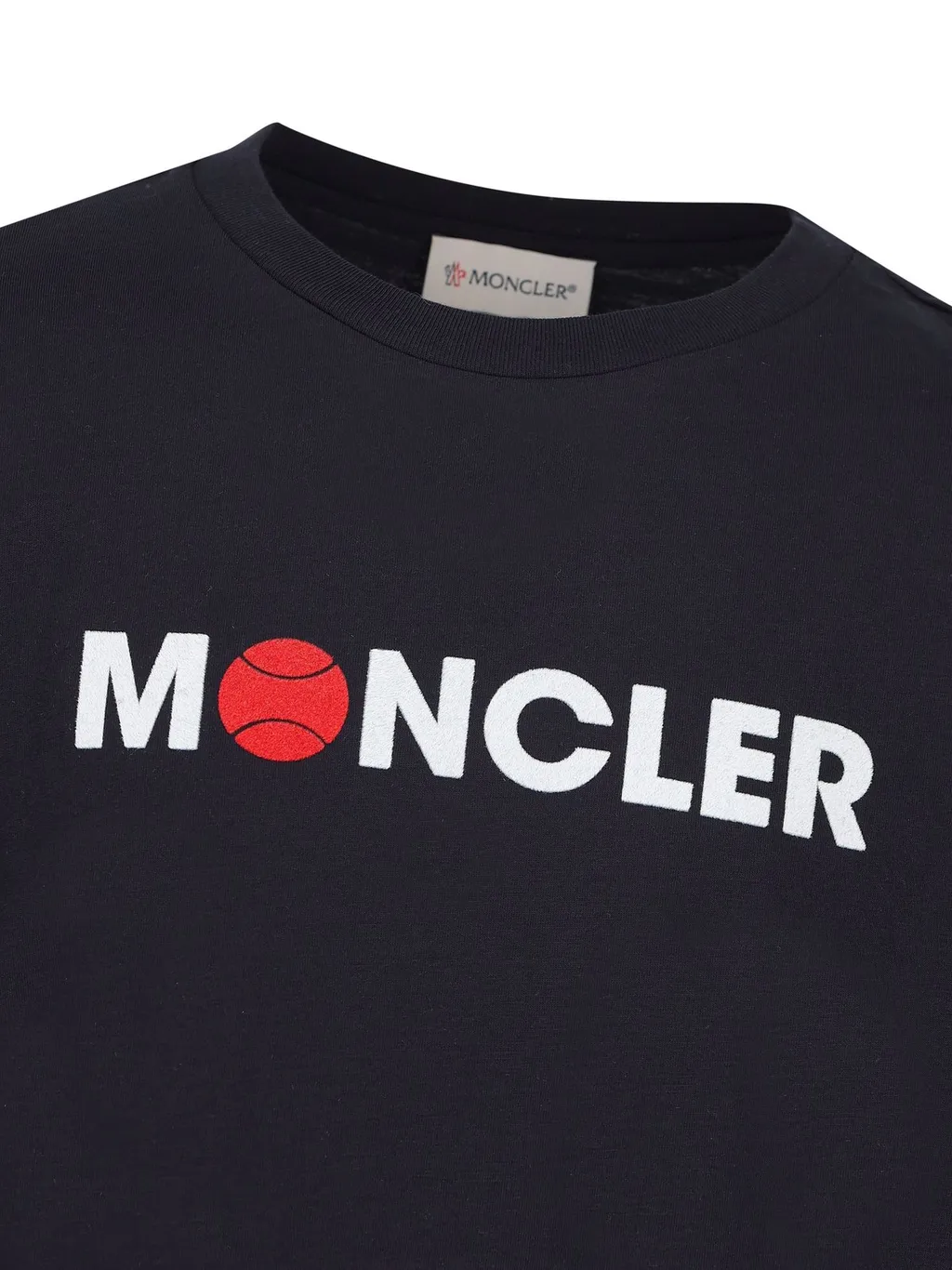Moncler Enfant Tennis Logo T-Shirt