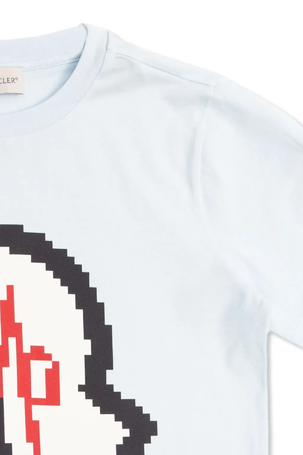 Moncler Enfant Logo Printed Crewneck T-Shirt