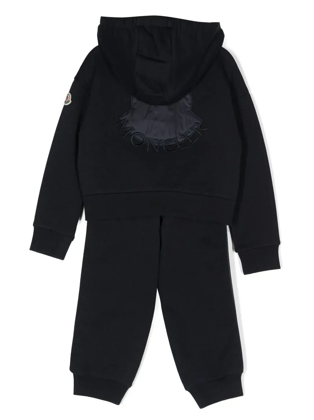 Moncler Enfant Logo Patch Zip-Up Tracksuit