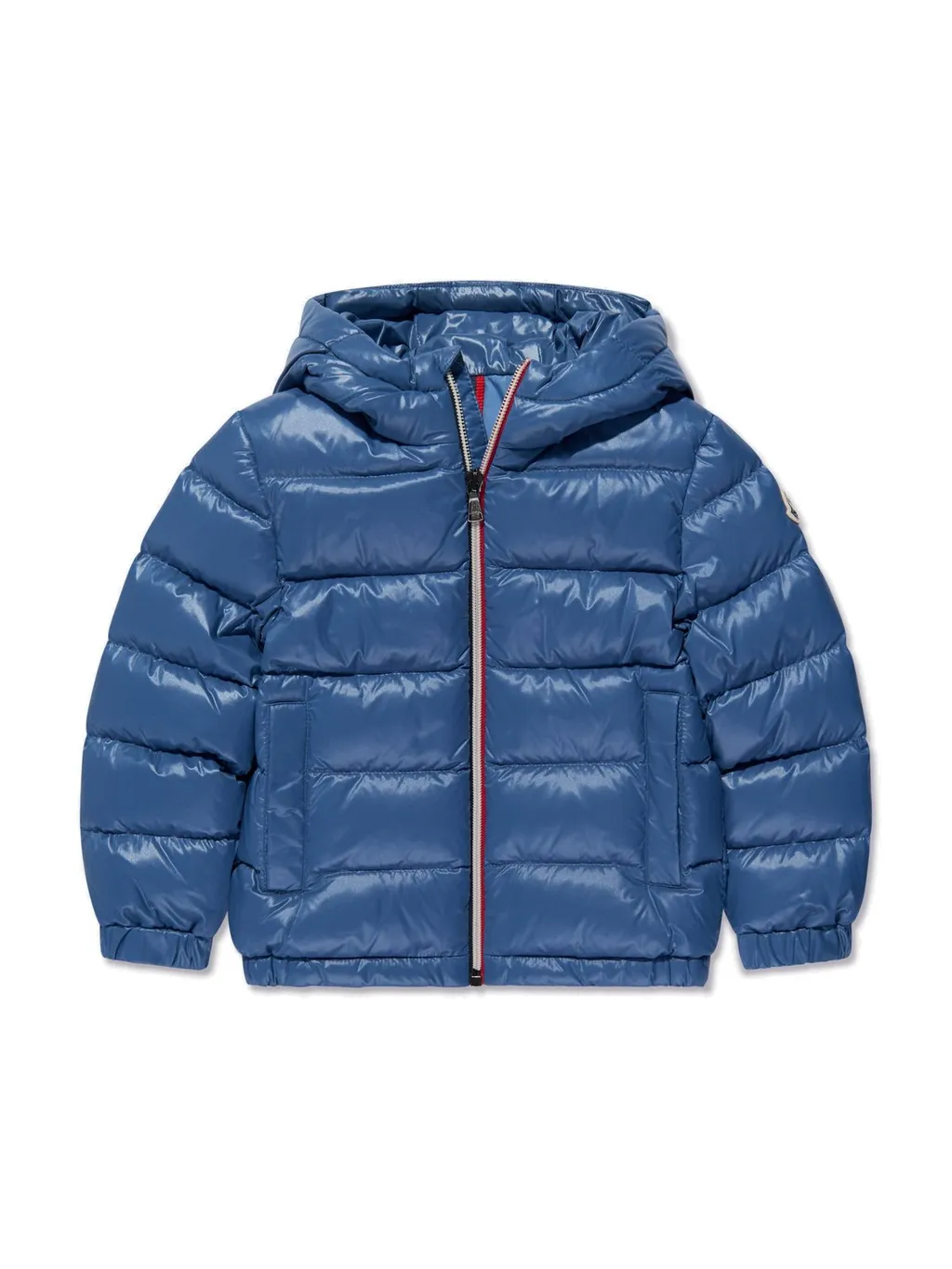 Moncler Enfant Logo Patch Padded Down Jacket
