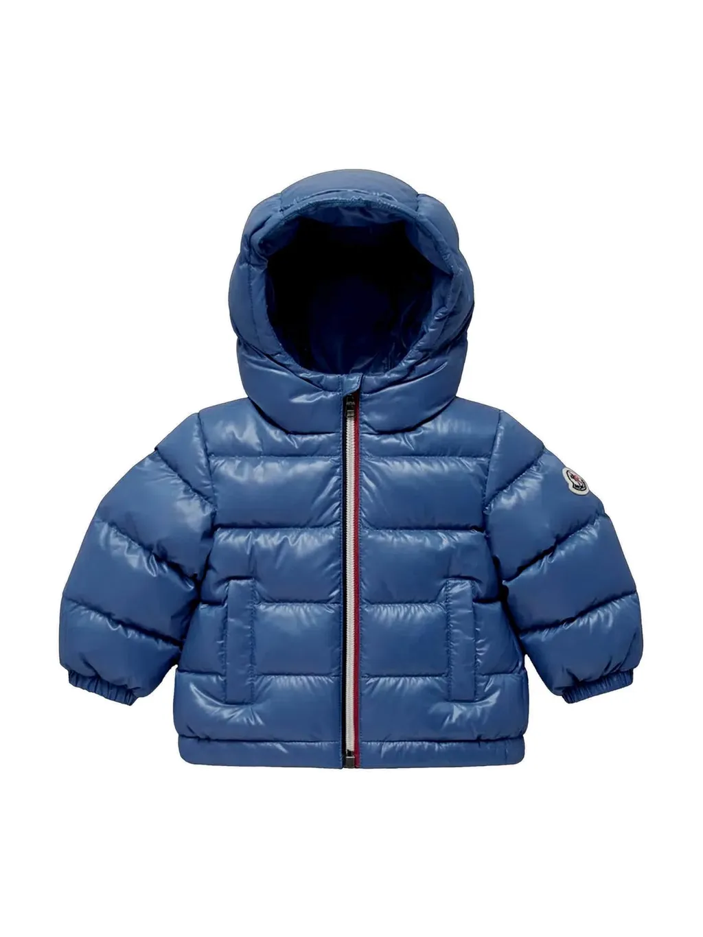Moncler Enfant Logo Patch Padded Down Jacket