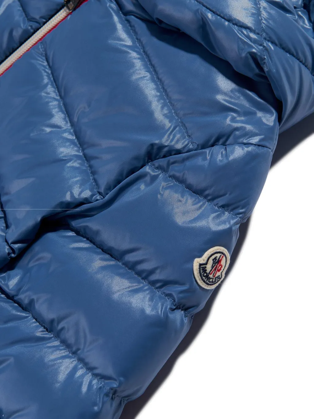 Moncler Enfant Logo Patch Padded Down Jacket