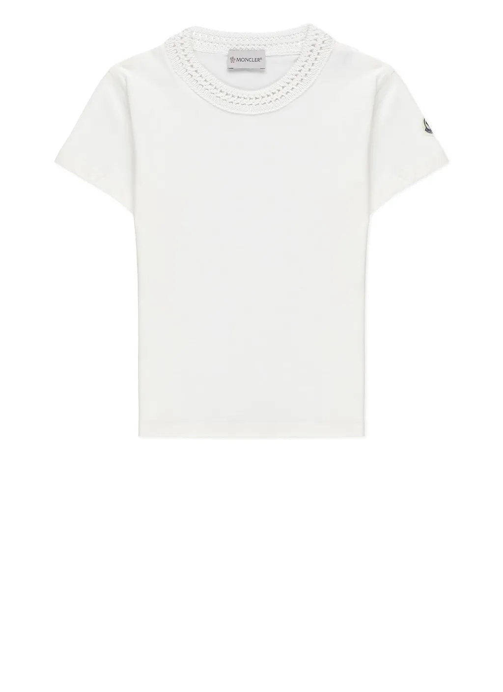 Moncler Enfant Crochet Accent T-Shirt
