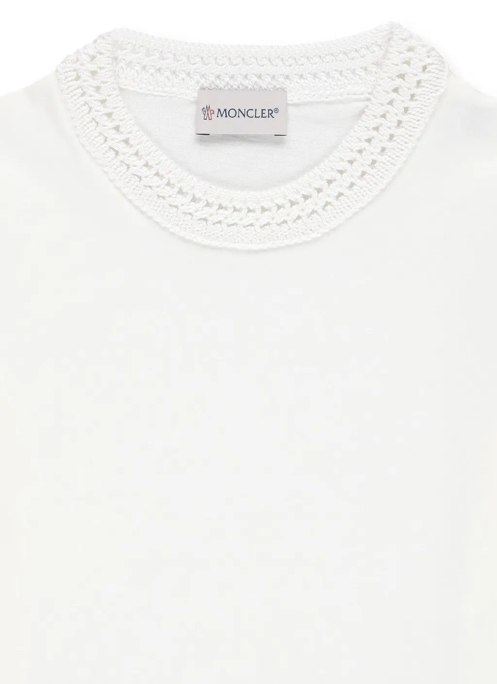Moncler Enfant Crochet Accent T-Shirt