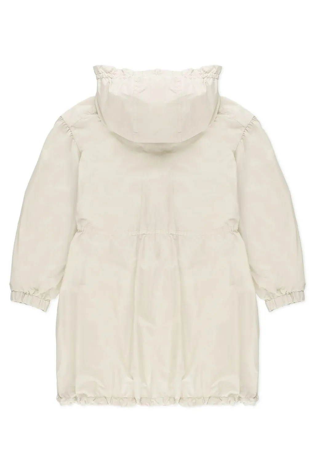 Moncler Enfant Logo Patch Hooded Padded Coat