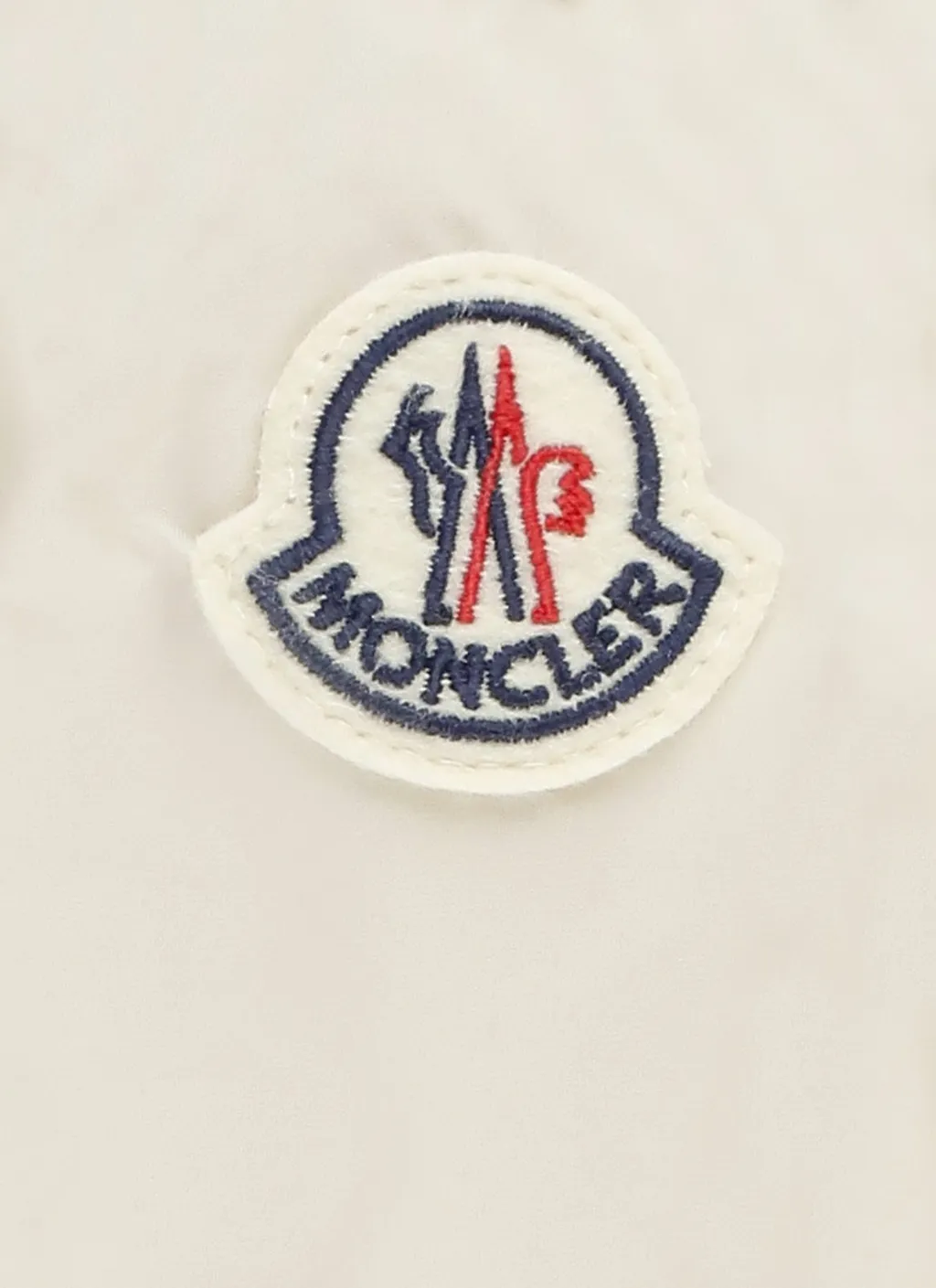 Moncler Enfant Logo Patch Hooded Padded Coat