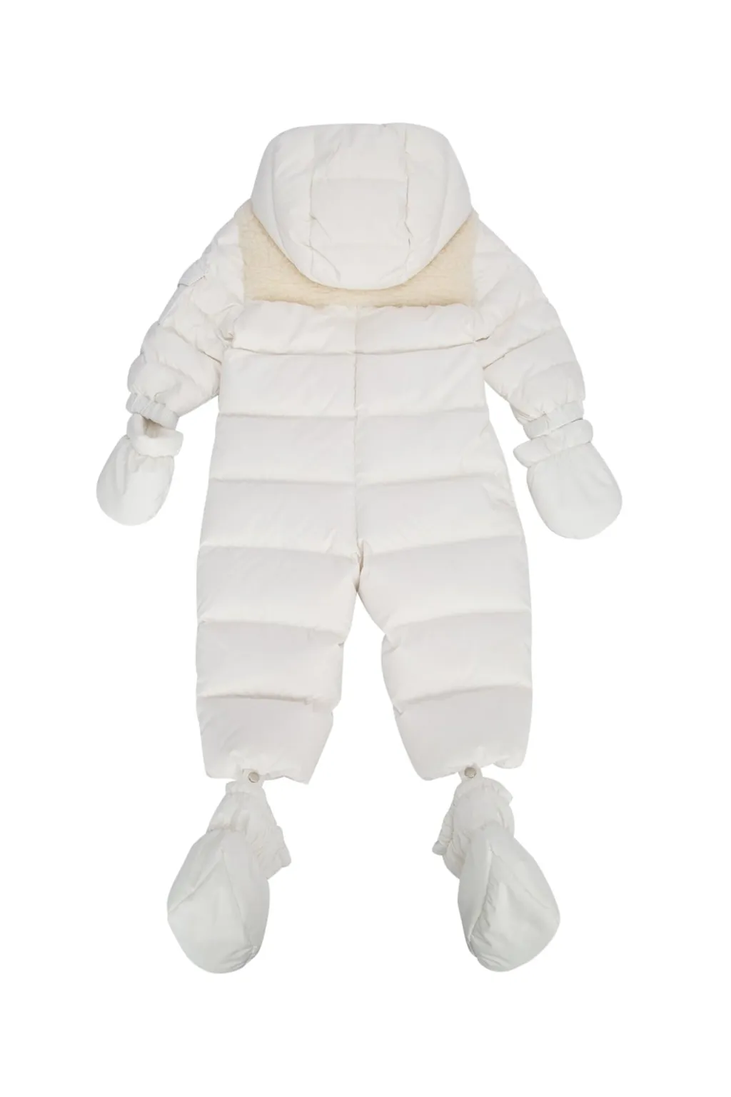Moncler Enfant Logo Patch Padded Snowsuit