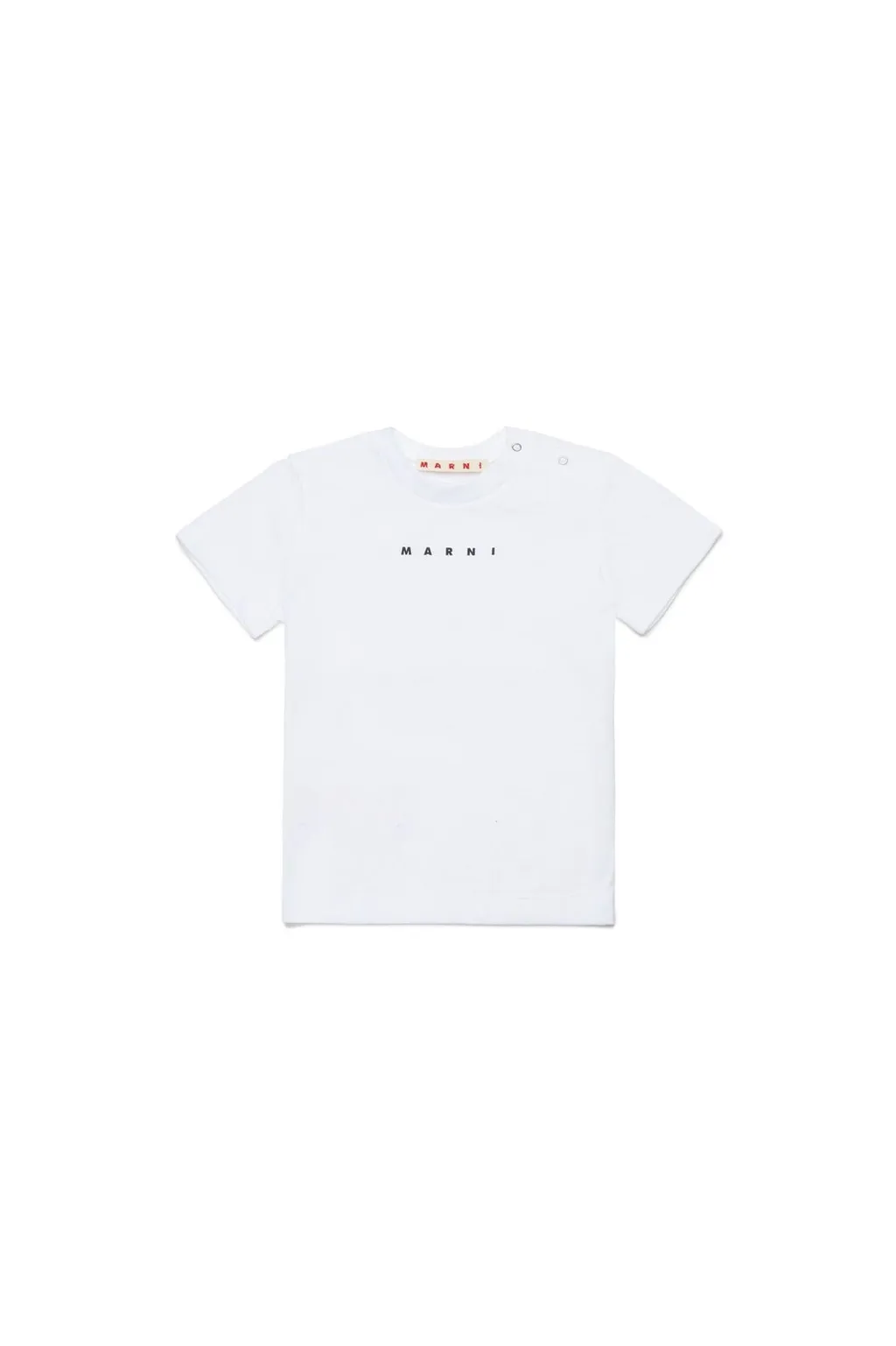 Marni Kids Logo Embroidered Crewneck T-Shirt