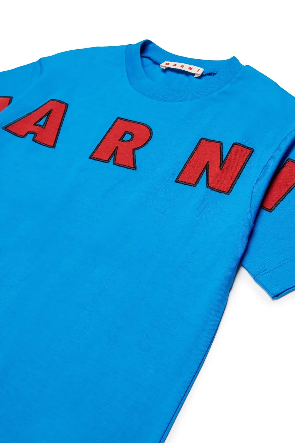Marni Kids Logo-Appliqué Crewneck T-Shirt
