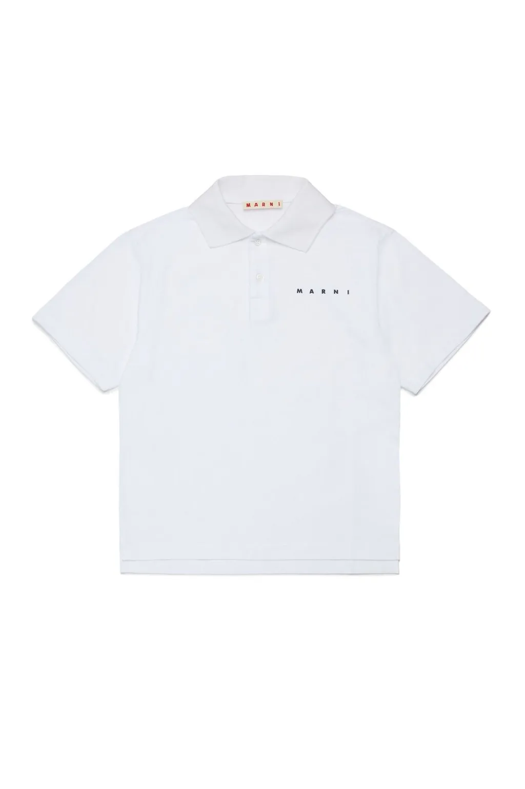 Marni Kids Logo Printed Short-Sleeved Polo Shirt