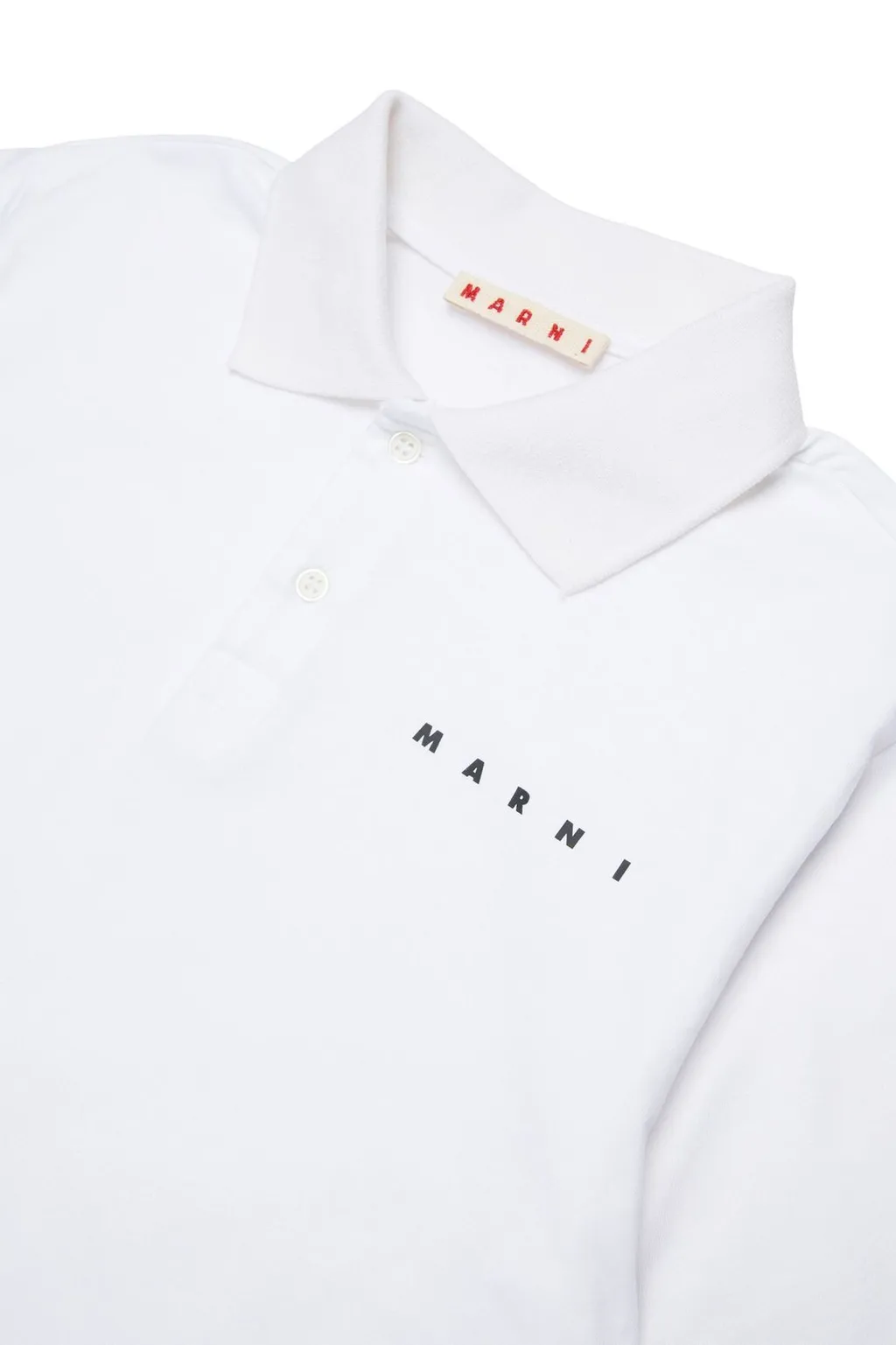 Marni Kids Logo Printed Short-Sleeved Polo Shirt