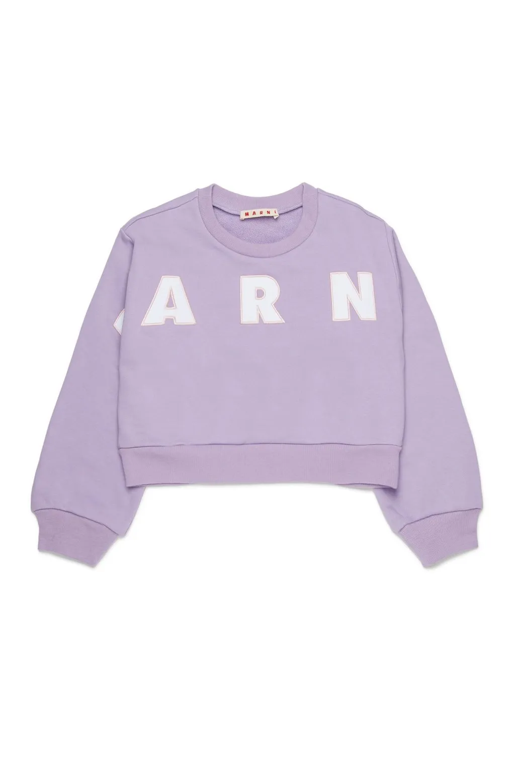 Marni Kids Logo Embroidered Crewneck Sweatshirt