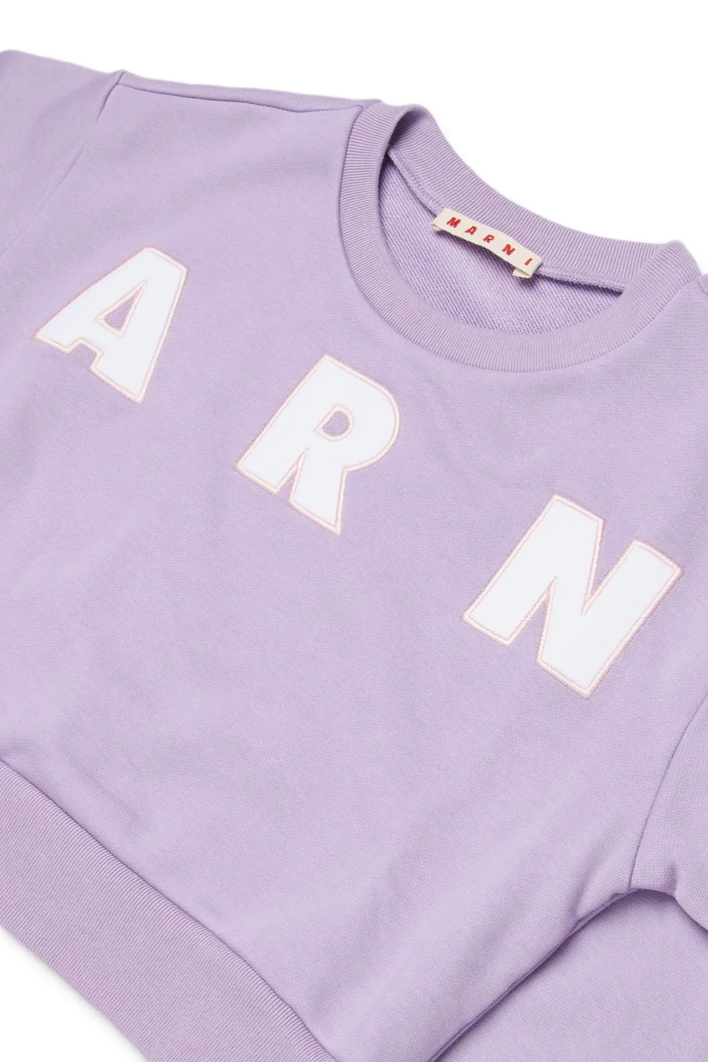 Marni Kids Logo Embroidered Crewneck Sweatshirt