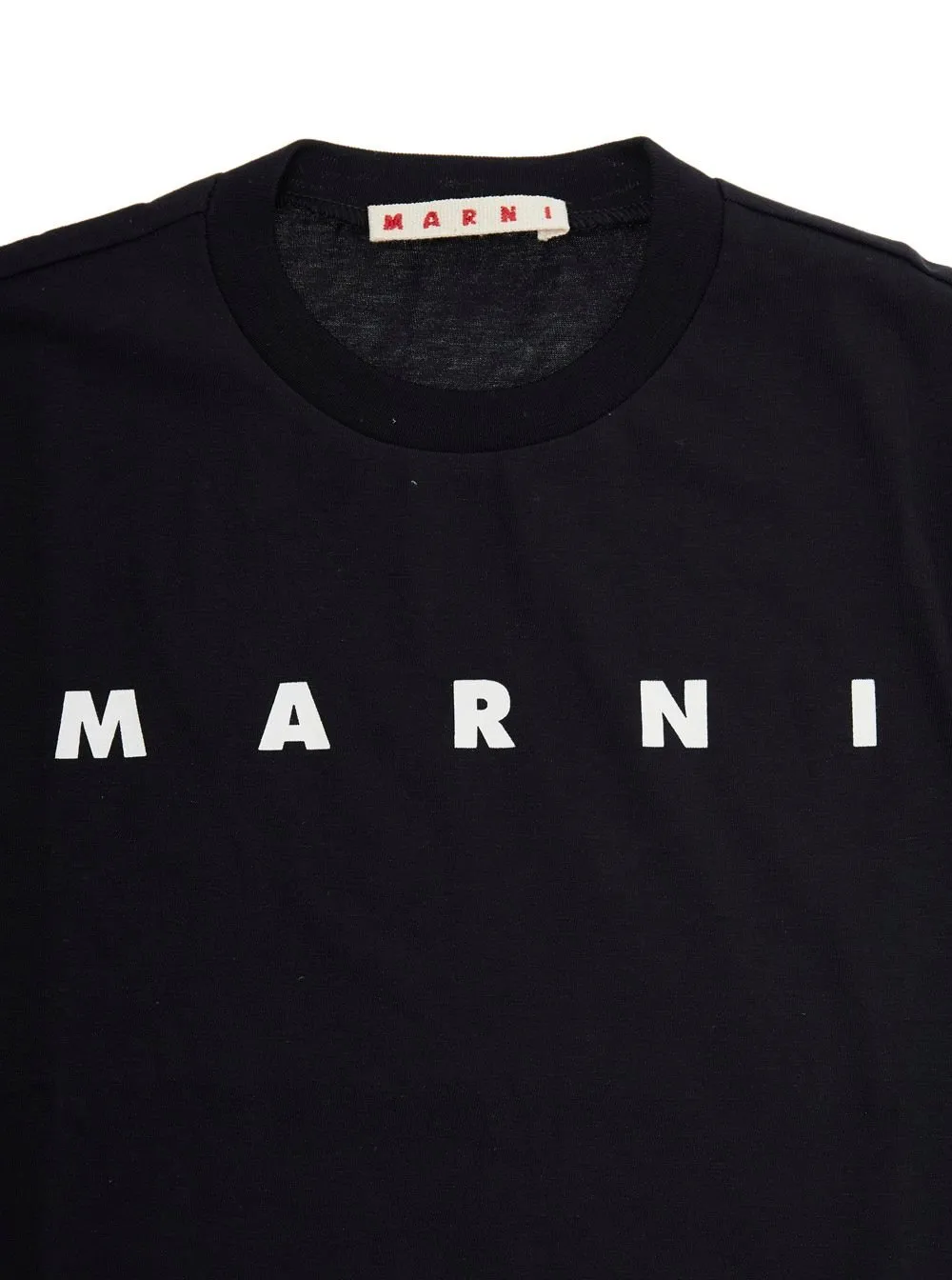 Marni Kids Logo-Printed Crewneck T-Shirt