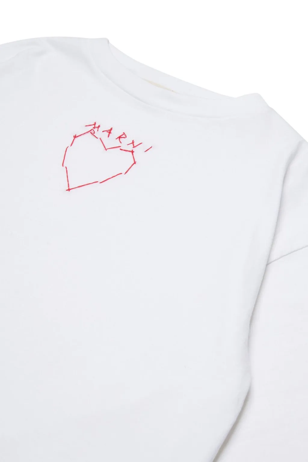 Marni Kids Logo Embroidered Crewneck Sweatshirt