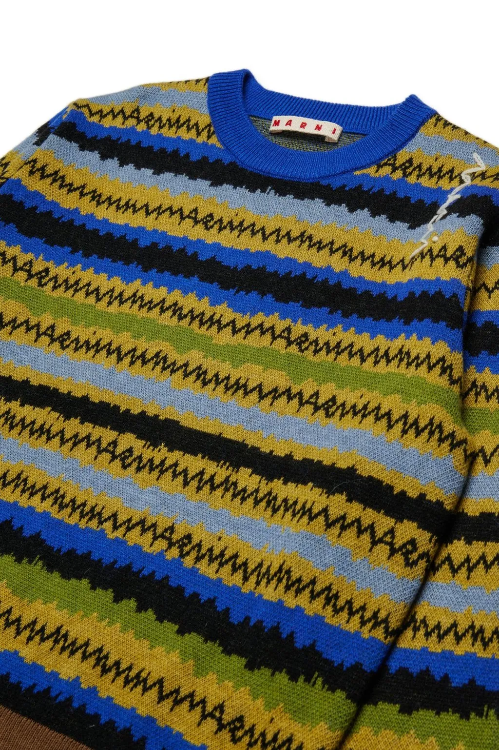 Marni Kids Striped Knitted Jumper