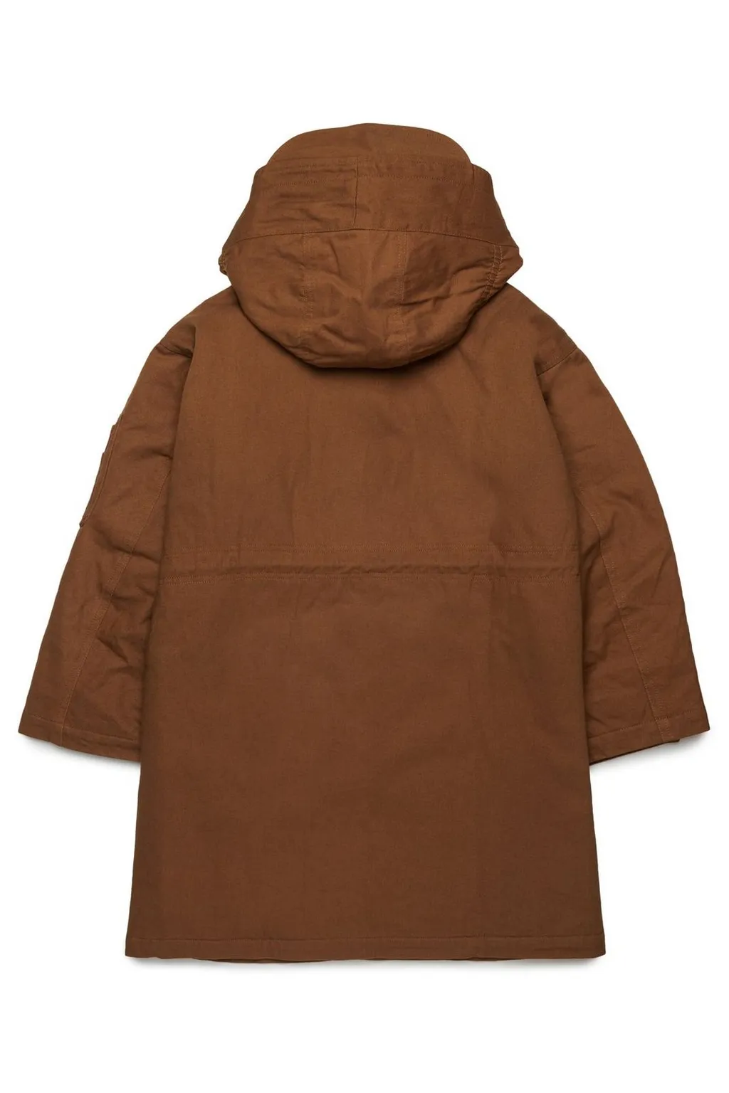 Marni Kids Logo Embroidered Hooded Parka