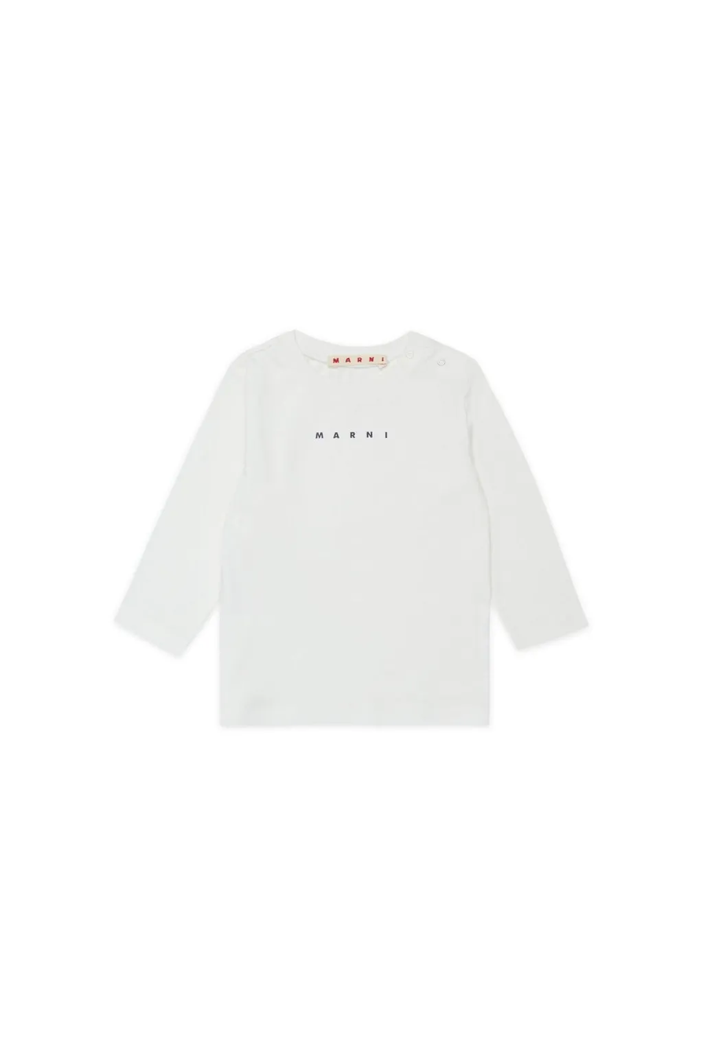 Marni Kids Logo Printed Long-Sleeved T-Shirt