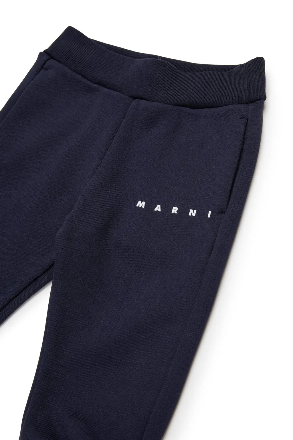 Marni Kids Logo-Printed Fleece Jogger Pants