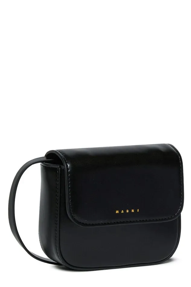 Marni Kids Logo Embossed Punk Bag