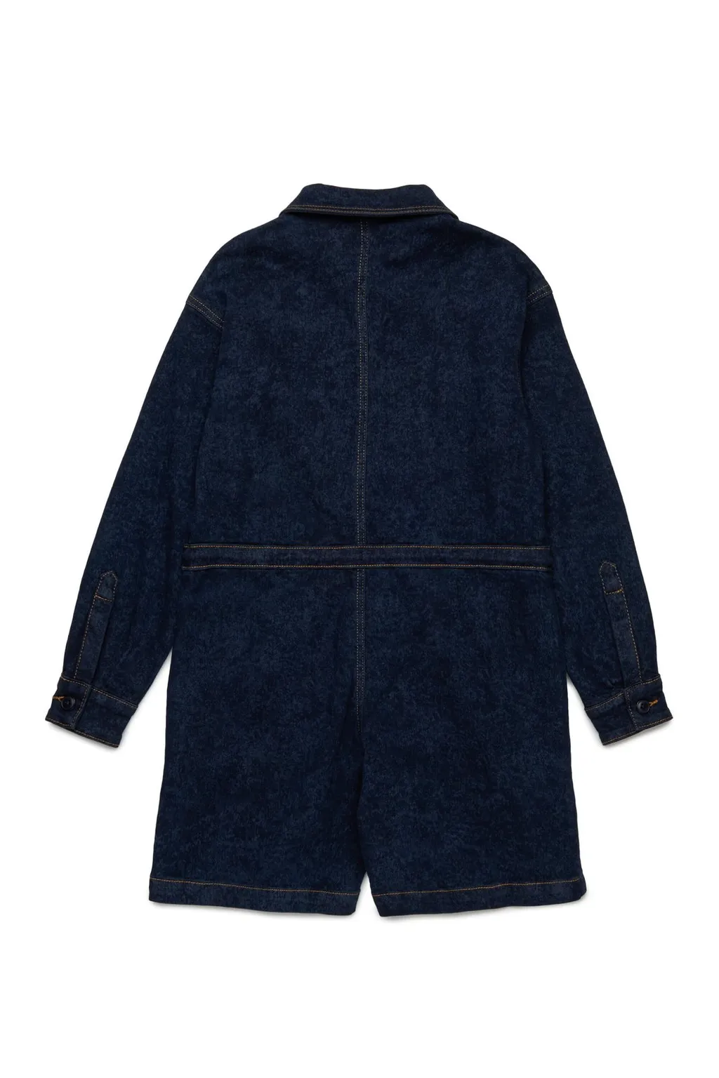 Marni Kids Zip-Up Denim Jumpsuit