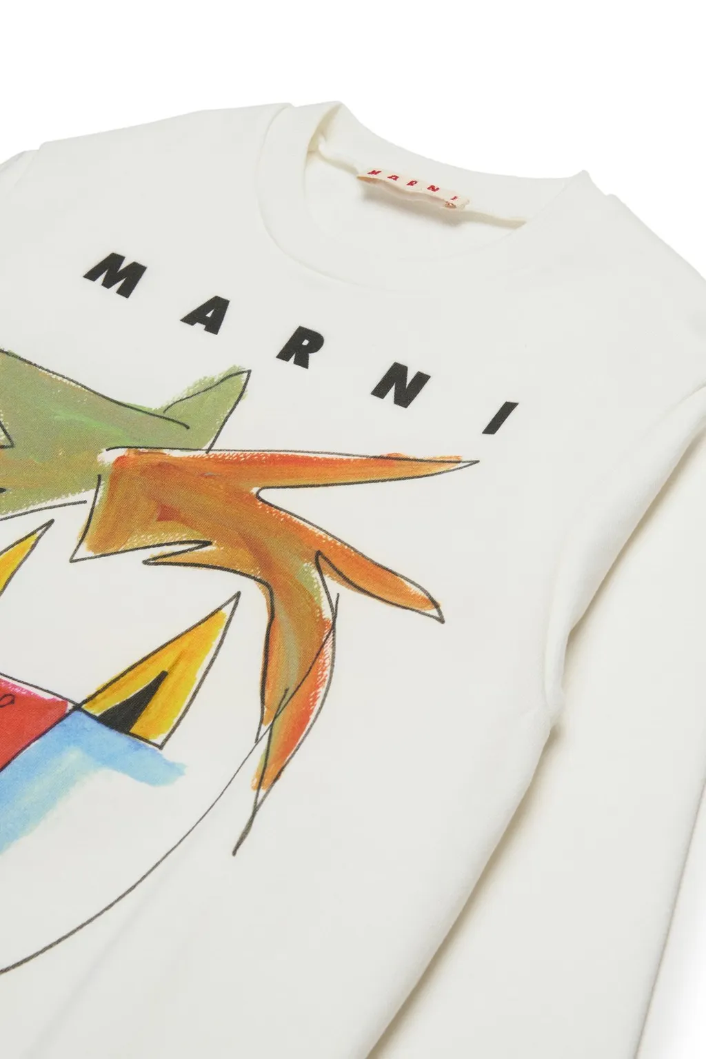Marni Kids Long-Sleeved Crewneck Sweatshirt