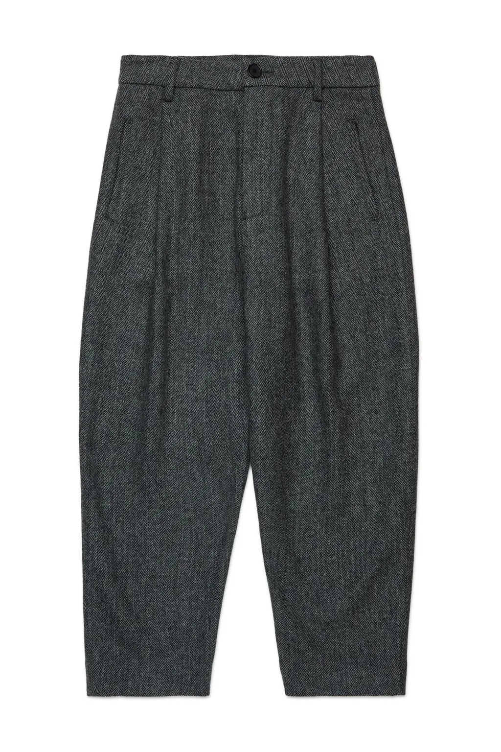 Marni Kids Herringbone Patterned Pants