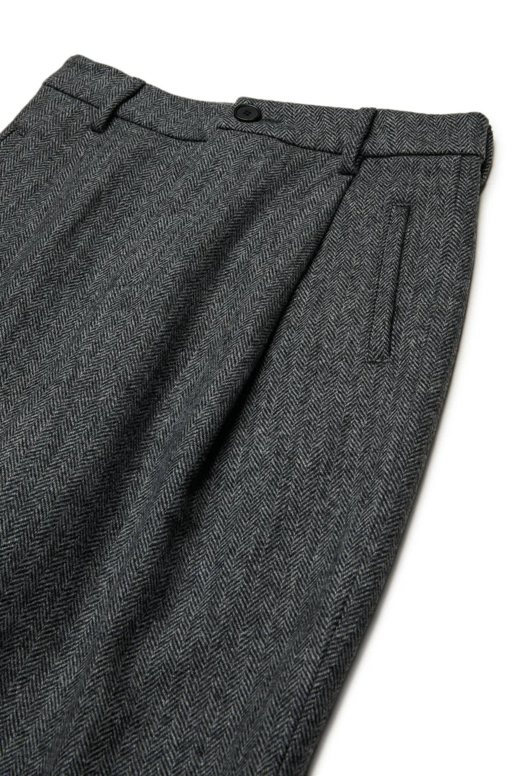 Marni Kids Herringbone Patterned Pants