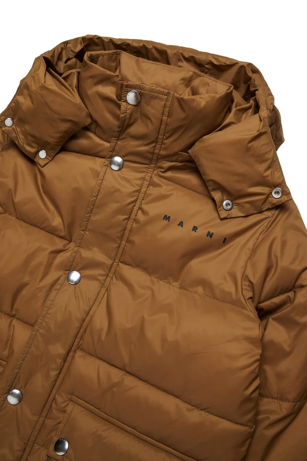 Marni Kids Logo-Print Hooded Jacket