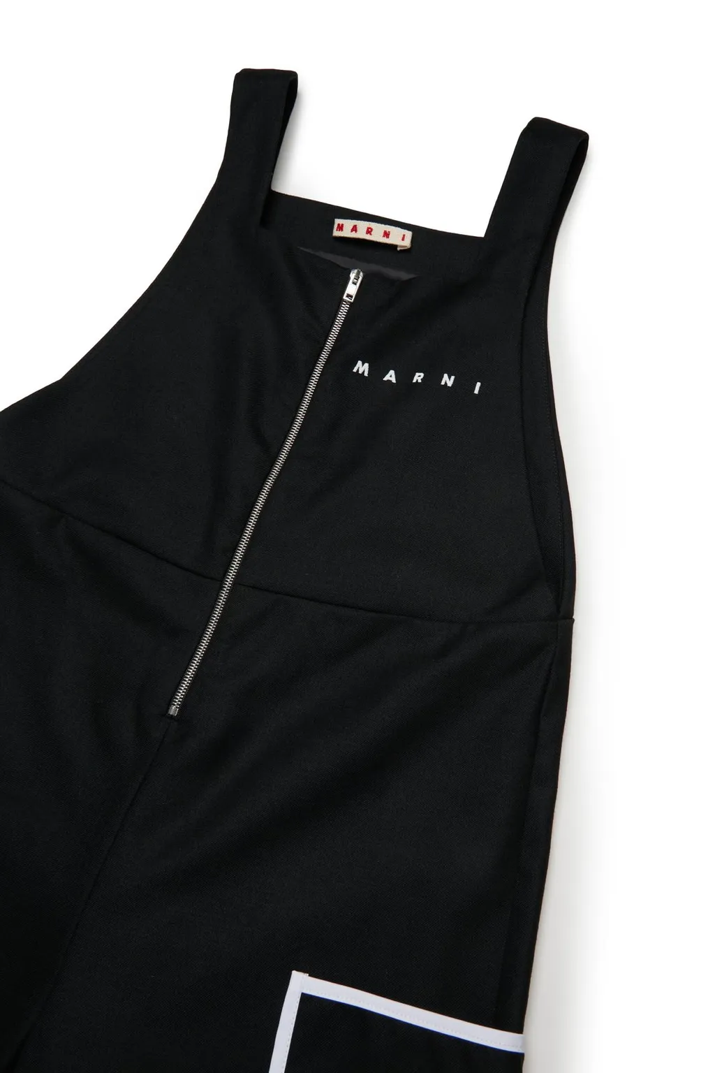 Marni Kids Logo Embroidered Jumpsuit