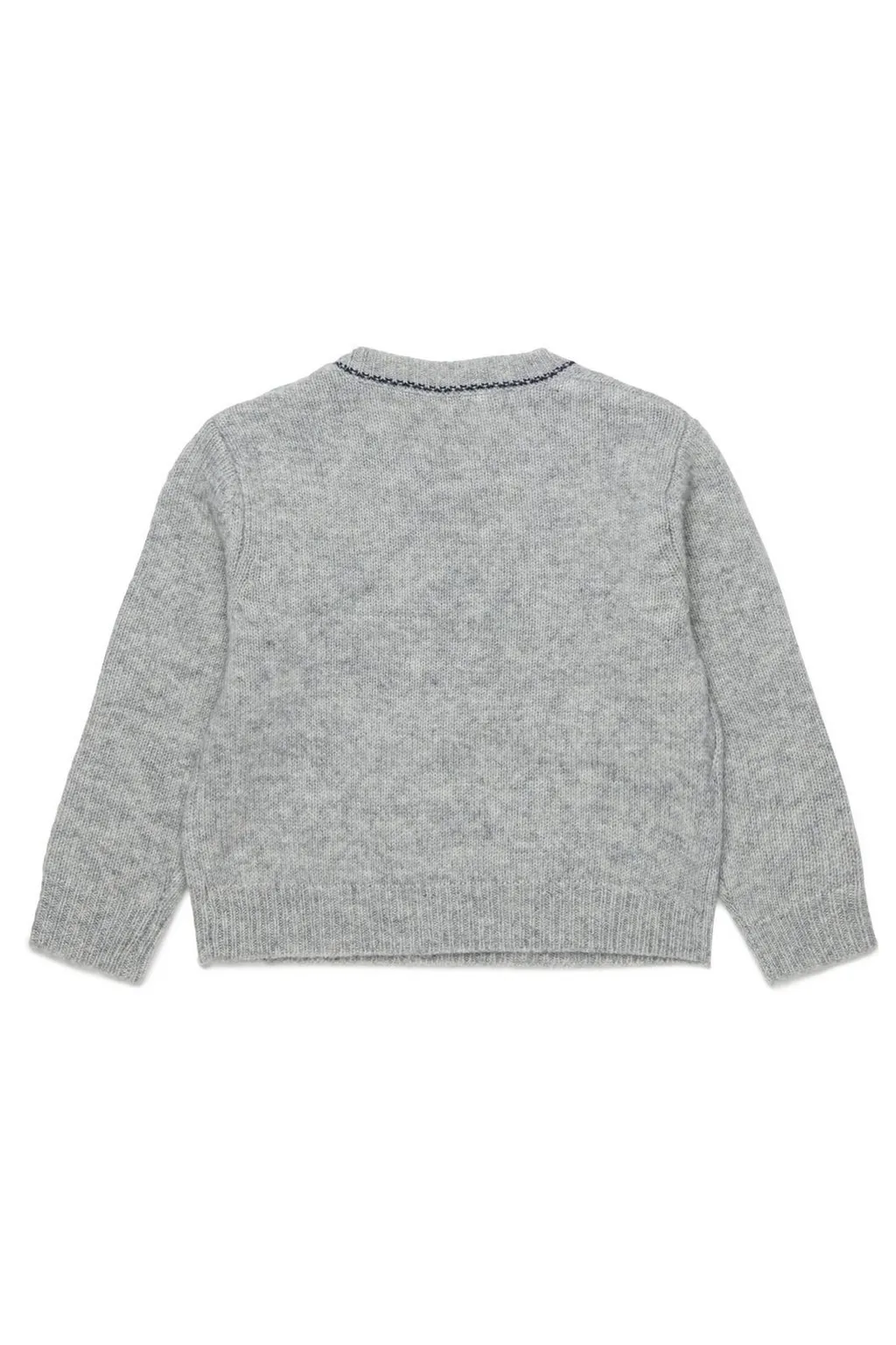 Marni Kids Logo Embroidered Knitted Jumper