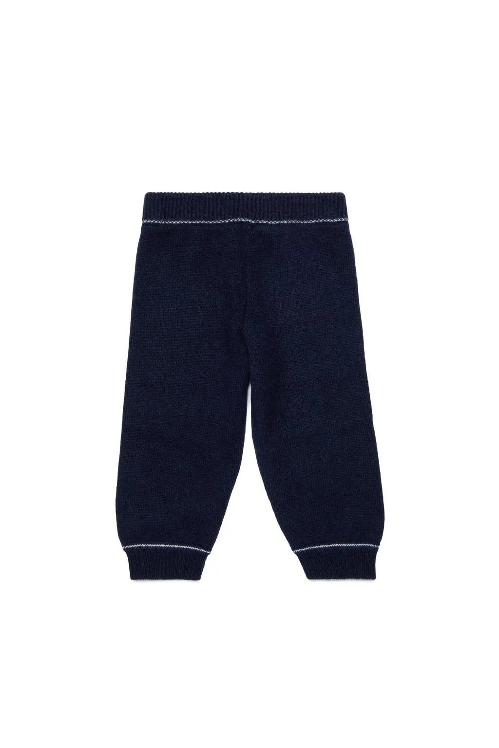 Marni Kids Logo Embroidered Ribbed Leggings