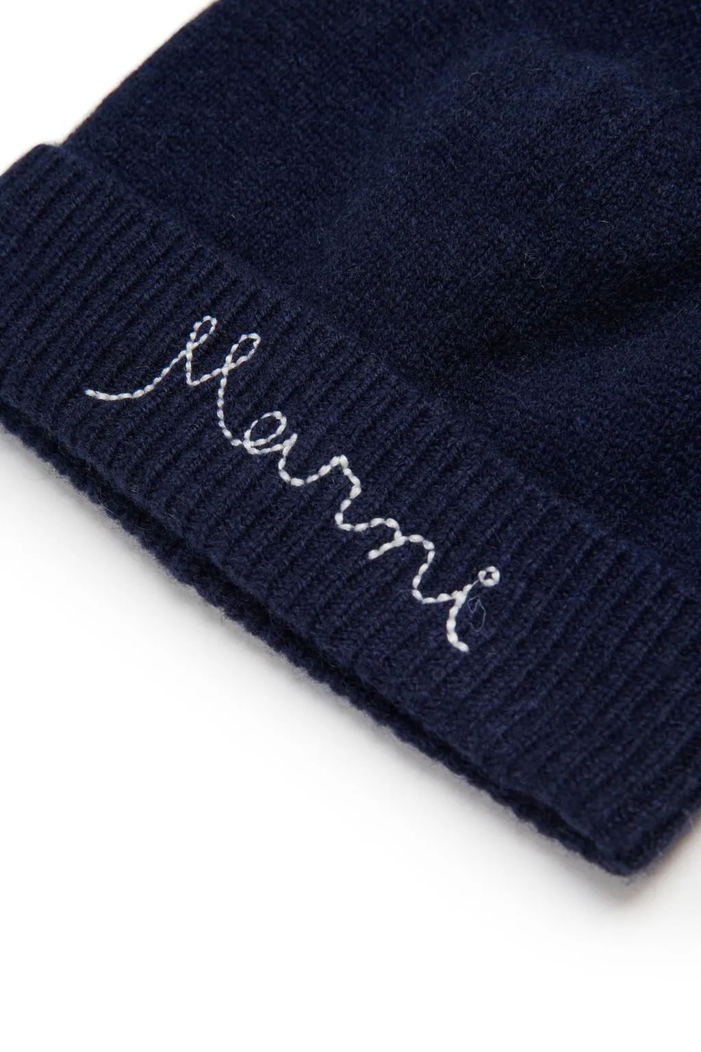 Marni Kids Logo-Embroidered Beanie