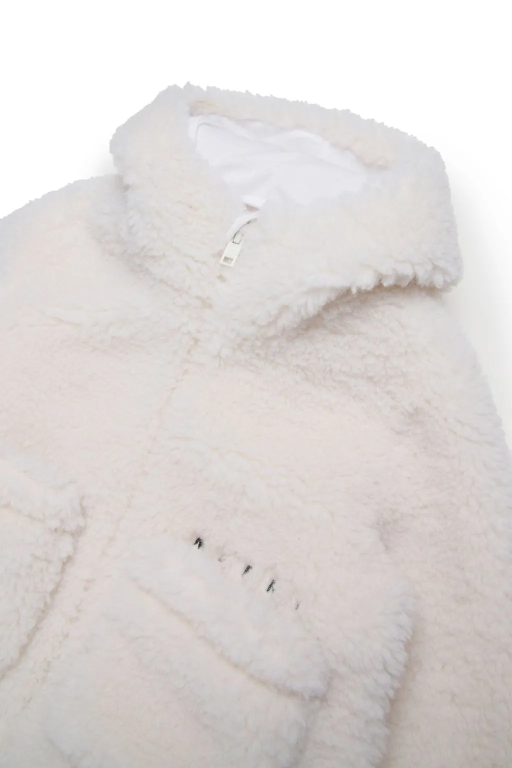 Marni Kids Hooded Teddy Jacket
