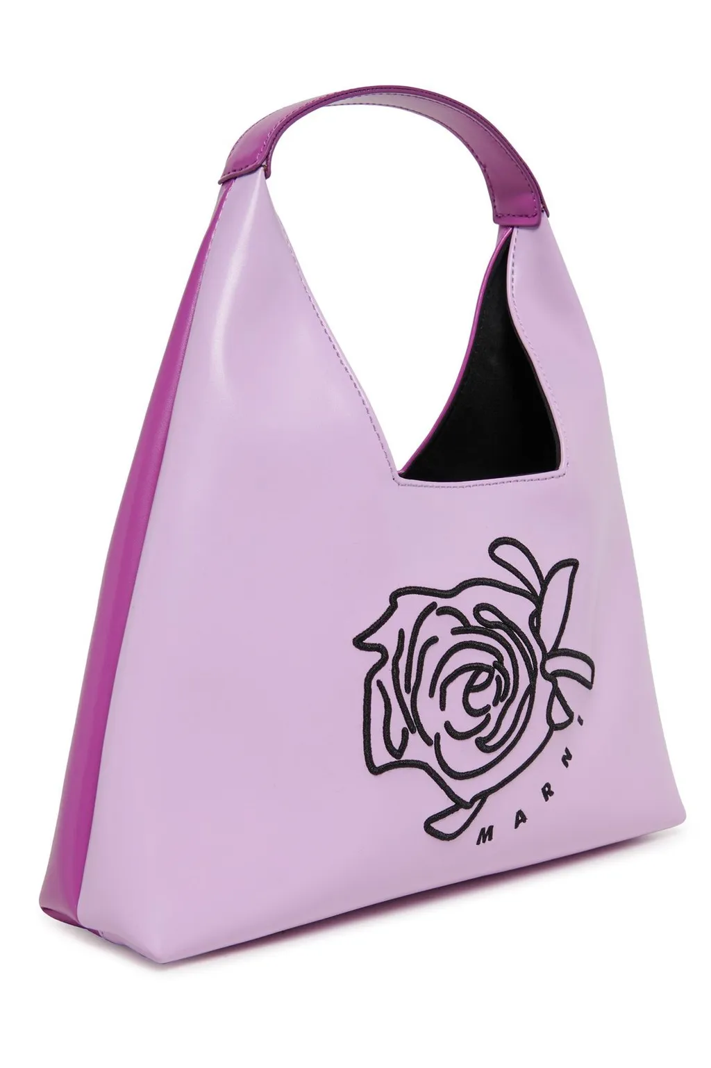 Marni Kids Floral Embroidered Tote Bag
