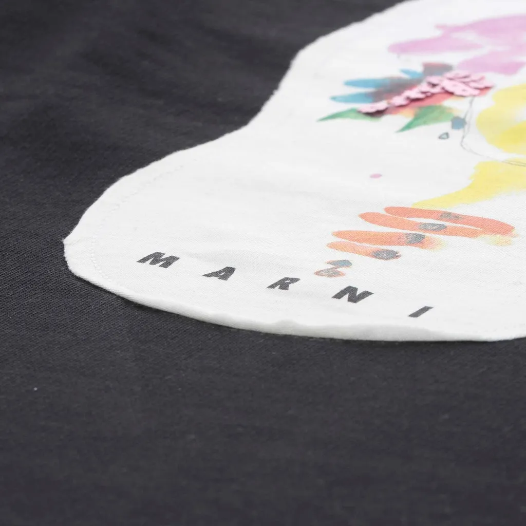 Marni Kids Logo Printed Crewneck Sweatshirt