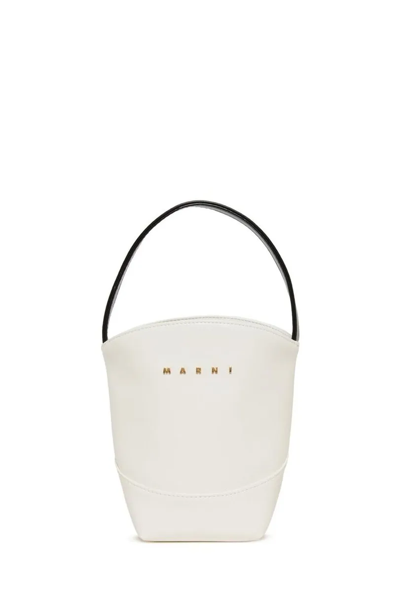 Marni Kids Logo Plaque Bucket Bag
