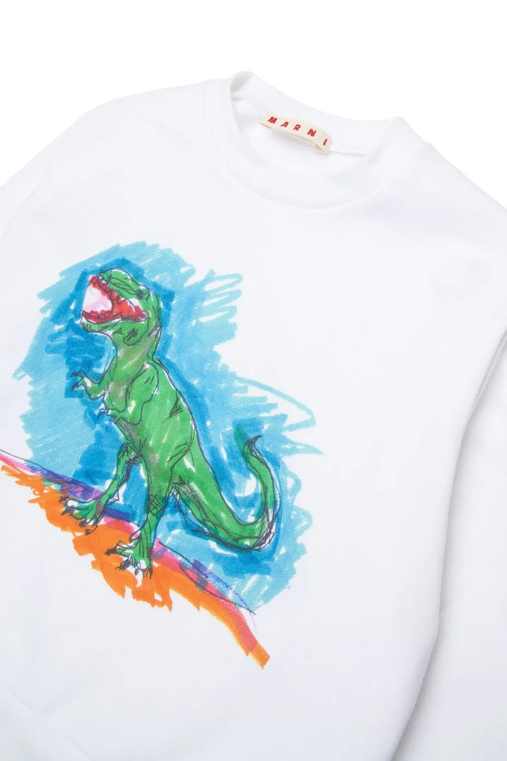 Marni Kids Graphic Printed Crewneck Sweatshirt