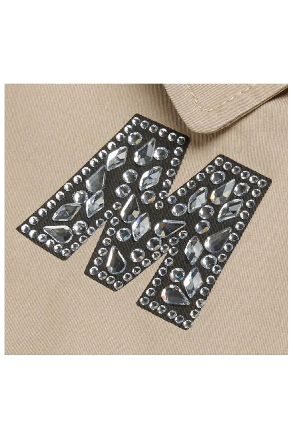 Marni Kids Rhinestone-Logo Shirt Jacket