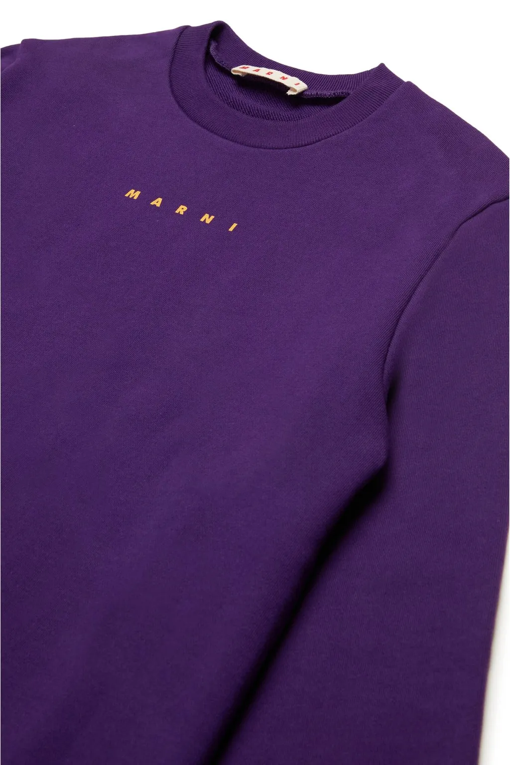 Marni Kids Logo Detailed Crewneck Sweatshirt