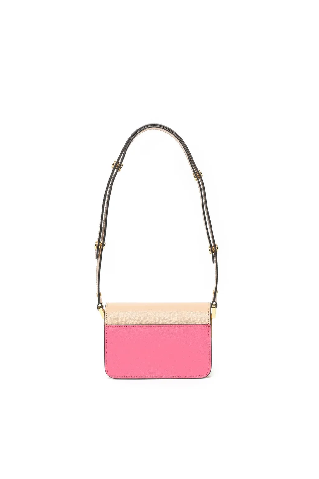 Marni Kids Trunk Colourblock Foldover Top Shoulder Bag