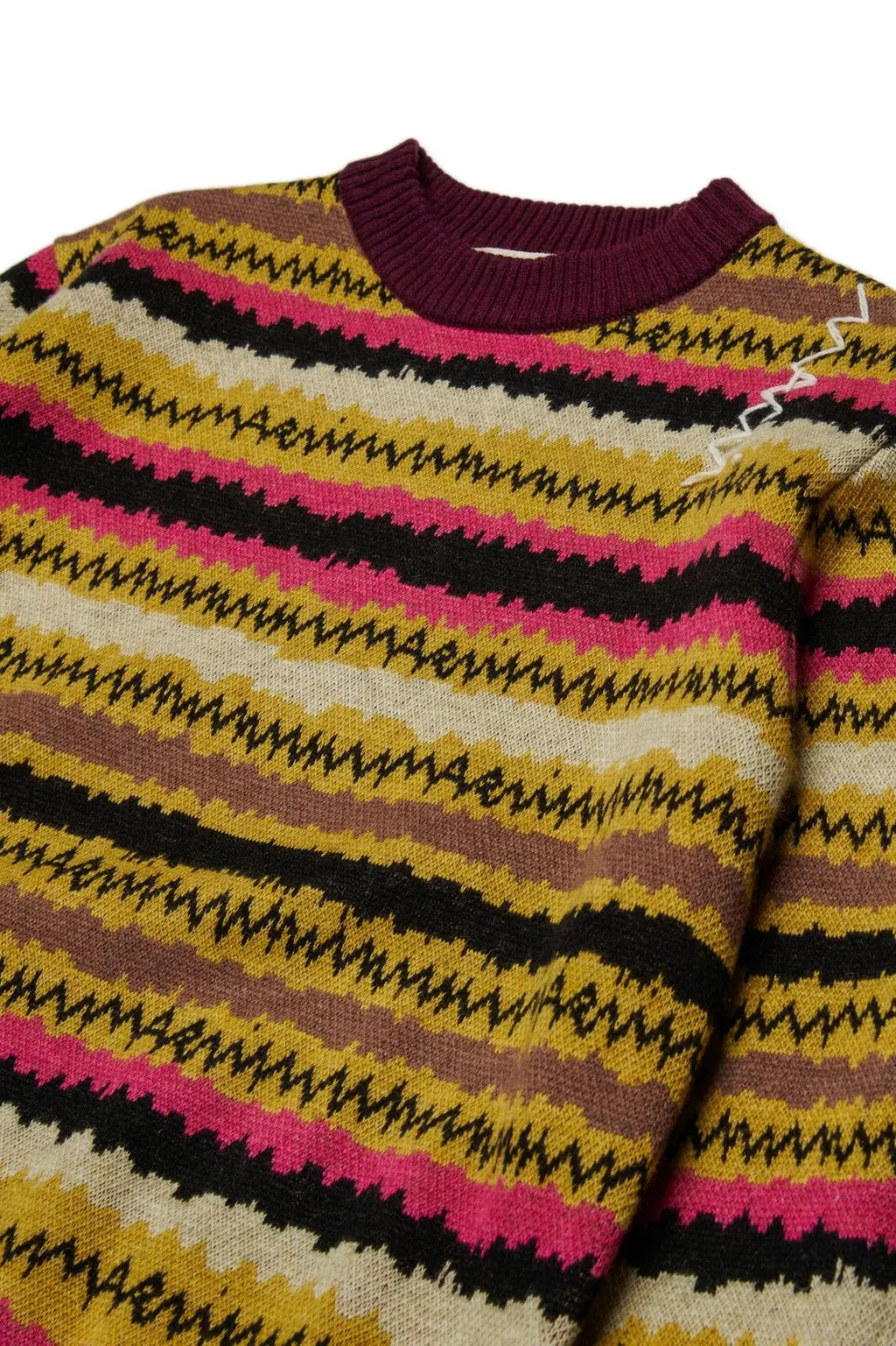 Marni Kids Striped Knit Jumper